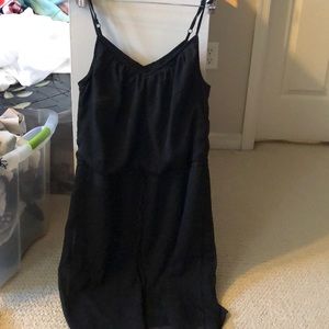 Little black chiffon dress